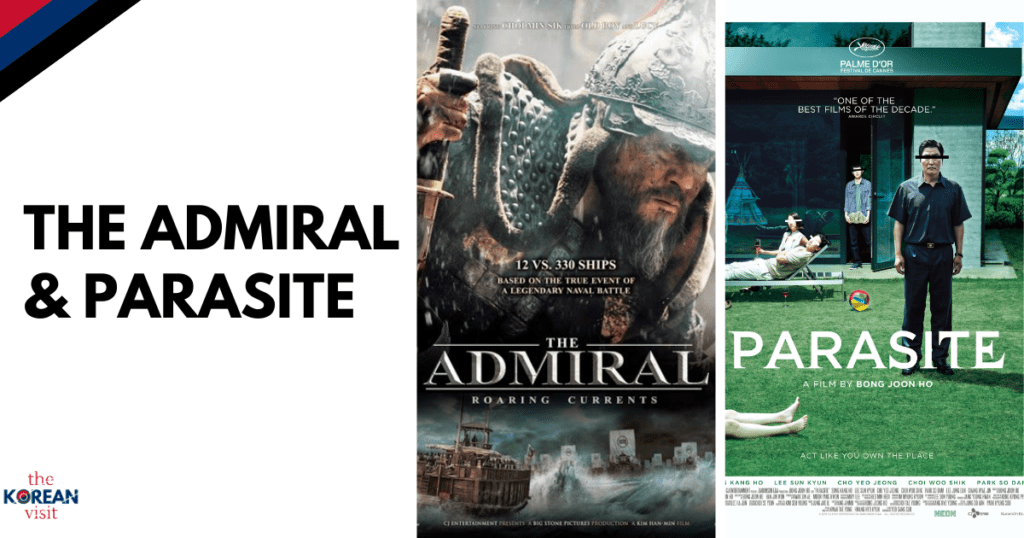 BLOG POST PHOTO 4 - Filmography The Admiral & Parasite - What Is South Korea Famous For (In Each Category) - The Korean Visit